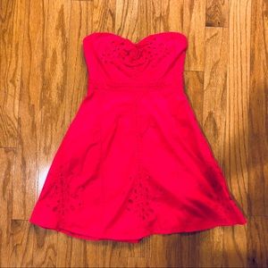 Urban Outfitters Strapless Eyelet Sundress